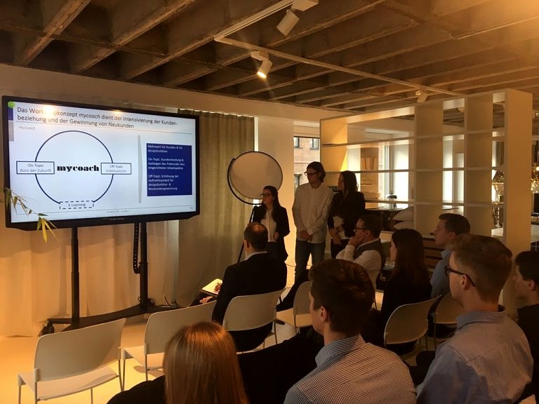 Problemlösung und Kommunikation Abschlusspräsentationen