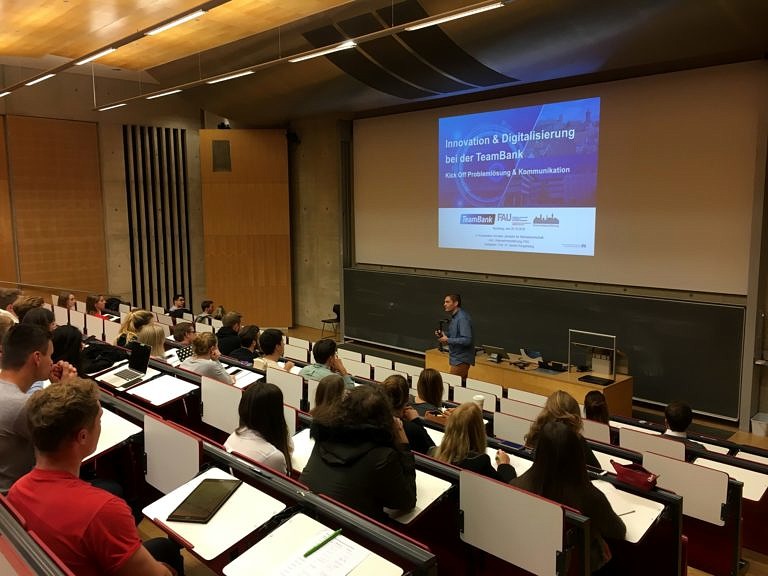 Kick-Off in „Problemlösung und Kommunikation“ – WS 2018/19