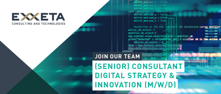 Offene Stellen bei EXXETA – (Senior) Consultant & Werkstudent/Praktikant (m/w/d)