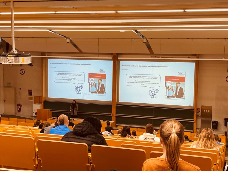 Einführungsveranstaltung – Master in Management 2021