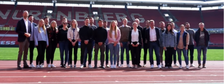 Kick-Off des Projekt-Seminars in Kooperation mit dem 1. FC Nürnberg