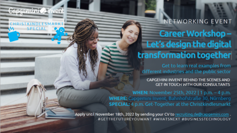 Zum Artikel "Capgemini Invent Career Workshop"