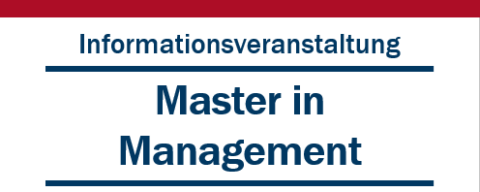 Zum Artikel "Informationsveranstaltungen Master in Management"