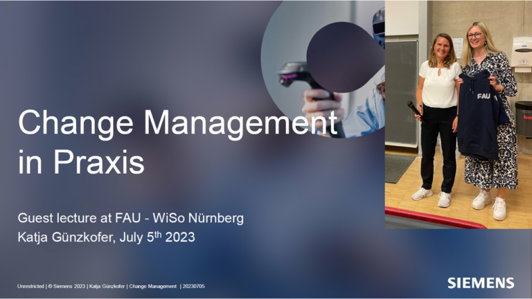 Inspirierende Gastvorlesung der Siemens AG