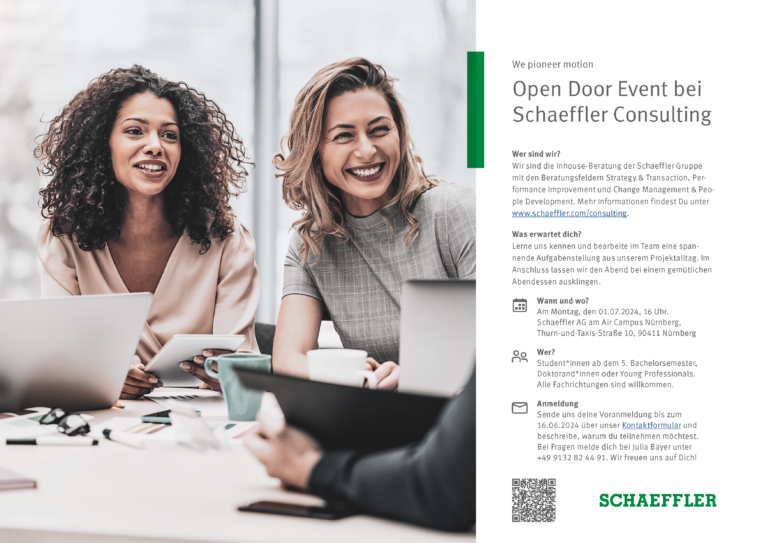 Open Door Event at Schaeffler Consulting