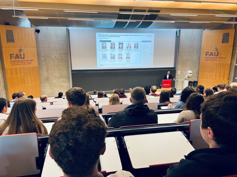 Einführungsveranstaltung – Master in Management 2024