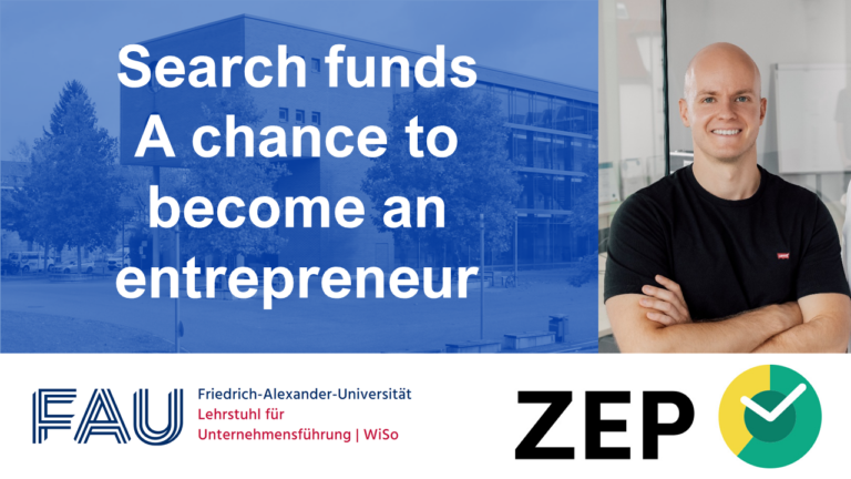 Spannender Gastvortrag von Benny Hahn, Co-CEO ZEP GmbH