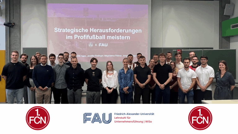 Abschlusspräsentationen des Seminars „Strategische Herausforderungen im Profifußball“